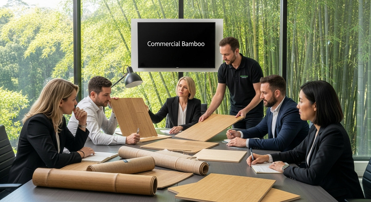 commercial bamboo product uses