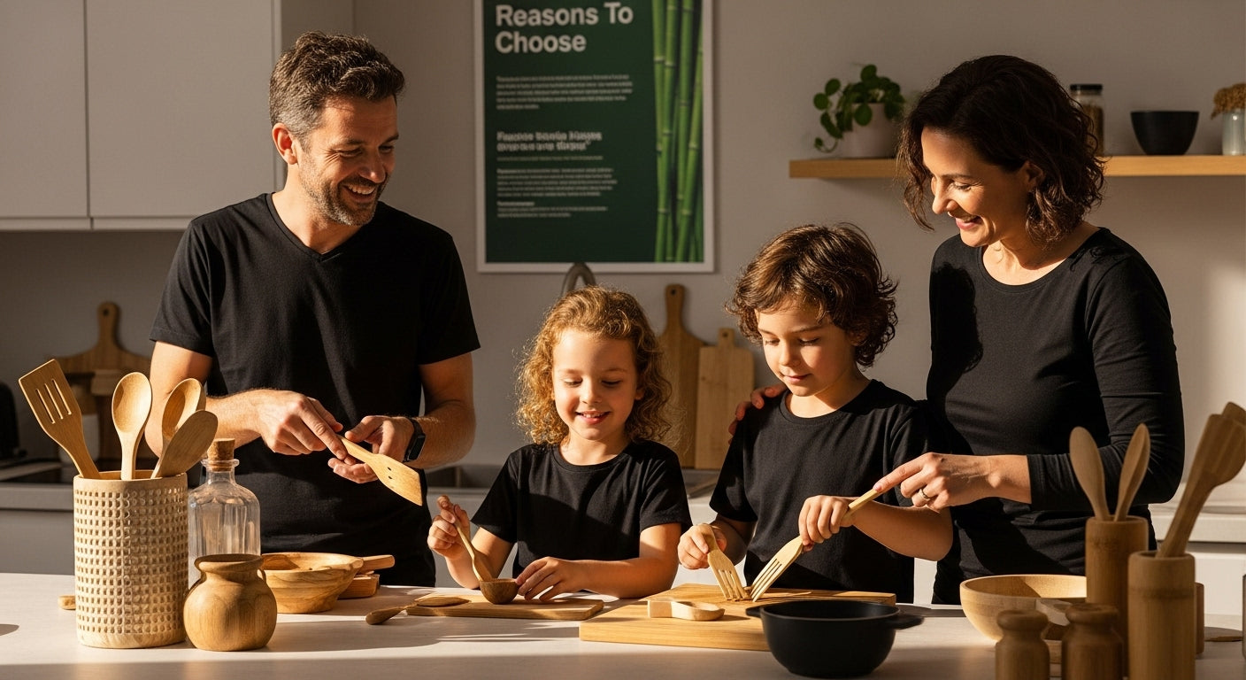 reasons to choose bamboo kitchen image