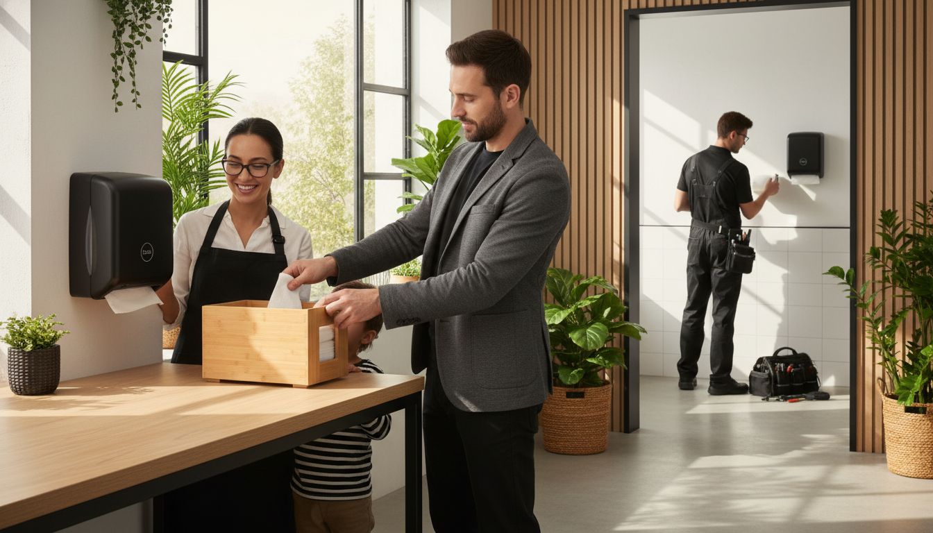 paper towel dispensers types