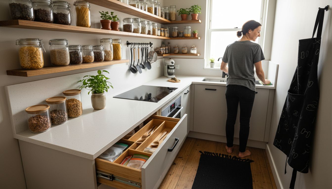 Cozee Bay - How to Optimize Small Kitchen Space for Eco-Friendly Living