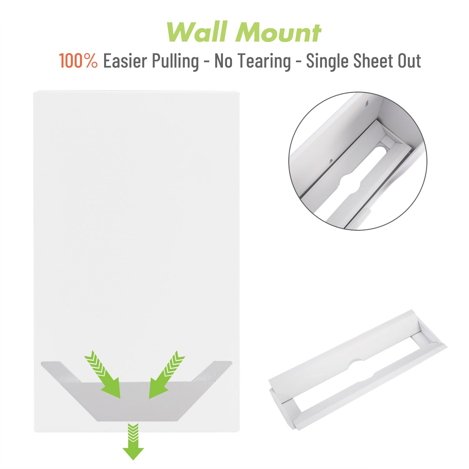 Paper Towel Wall Mount, White Rubbermaid - Lodging Kit Company