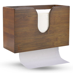 Tabletop Wooden Paper Roll Dispenser