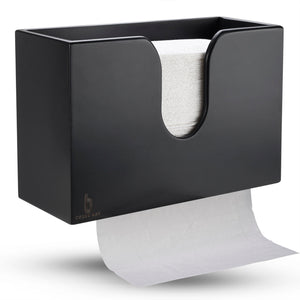 Cozee Bay Paper Towel Dispenser for Kitchen & Bathroom (White)